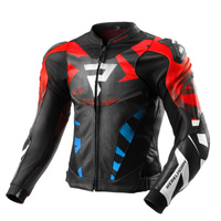 Black Blue White Red