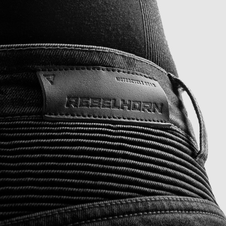 Jeansy motocyklowe Rebelhorn Eagle 4 Regular Fit Black