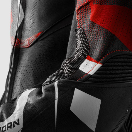 Kurtka motocyklowa Rebelhorn Inferno Black Blue White Red