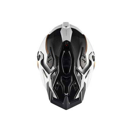 Kask motocyklowy Nexx X.Rally Raid White/Orange