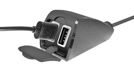 LAMPA Usb-Fix Trek, podwójna ładowarka USB mocowana na kierownicy