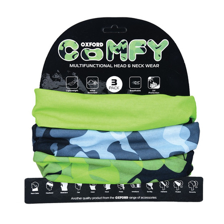Kołnierz termoaktywny OXFORD Comfy 3 szt. NW149