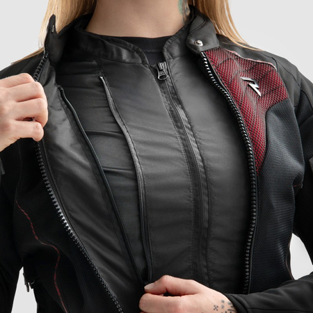 Kurtka Rebelhorn Jax Lady Black/Red