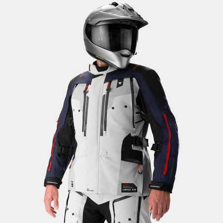 Kurtka motocyklowa Shima Hero 3.0 G2 Grey/Blue