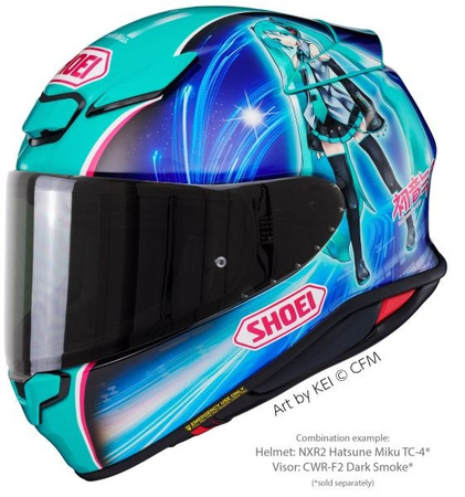 Kask Shoei NXR 2 Hatsune Miku TC-4