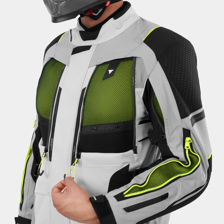 Kurtka motocyklowa Shima Hero 3.0 G2 Grey/Fluo