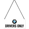 Tabliczka, zawieszka metalowa BMW Drivers Only