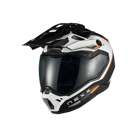 Kask motocyklowy Nexx X.Rally Raid White/Orange