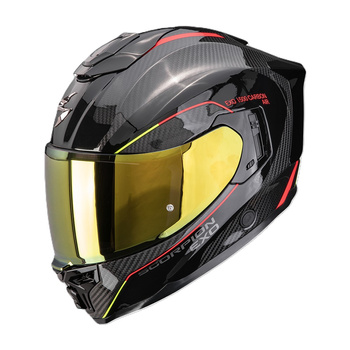 Kask Scorpion Exo-1500 Carbon Air Mundi Black/Red/Yellow