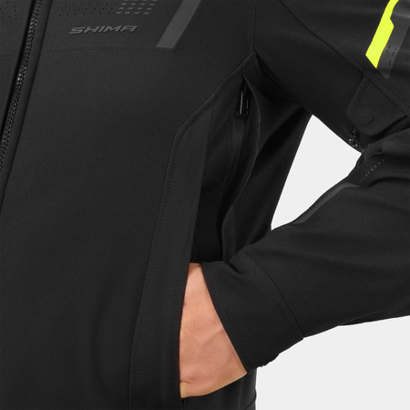 Kurtka motocyklowa Shima Rush 3.0 G2 Black/Fluo