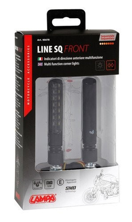 LAMPA Line SQ kierunkowskazy przednie sekwencyjne 12V LED