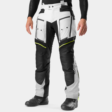 Spodnie motocyklowe Shima Hero 3.0 G2 Grey/Fluo