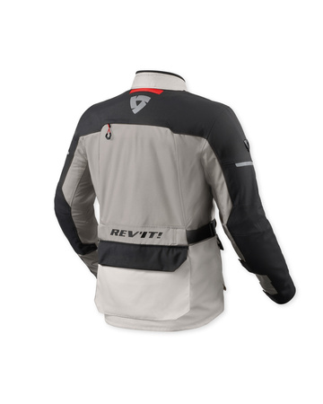 Kurtka motocyklowa Rev'it! Outback 5 H2O Silver-Black