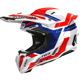 Kask motocyklowy Airoh Twist 3 Dynasty Blue/Red Gloss