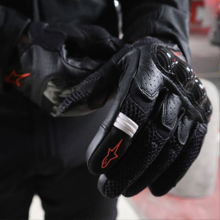 Rękawice Alpinestars SMX-1 Air v2 czerwony