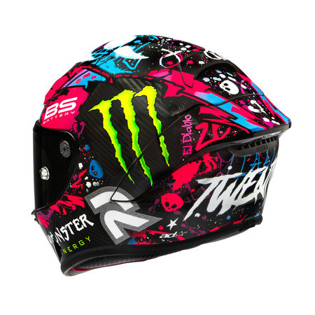 Kask motocyklowy HJC RPHA1 V2 Carbon Funky Diablo Black/Red