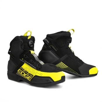 Buty motocyklowe Shima Edge WP czarny/fluo
