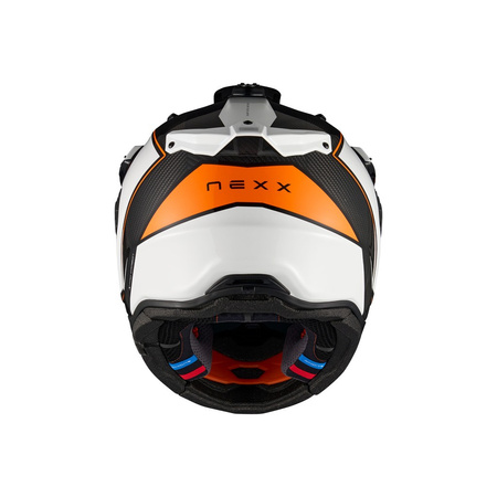 Kask motocyklowy Nexx X.Rally Raid White/Orange