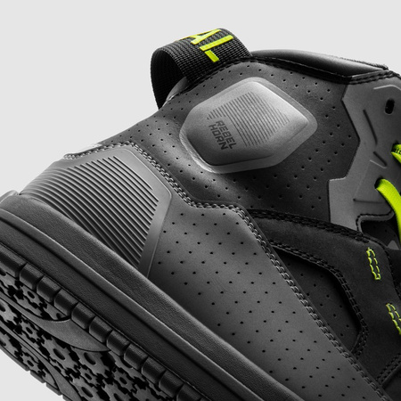 Buty motocyklowe Rebelhorn Vandal II Black/Grey/Fluo Yellow