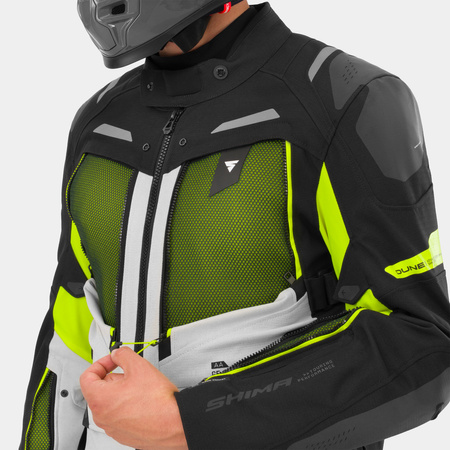 Kurtka motocyklowa Shima Dune 2.0 G2 Grey/Fluo