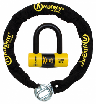 AUVRAY zestaw łańcuch 120cm z ogniwem lasso i xtreme mini