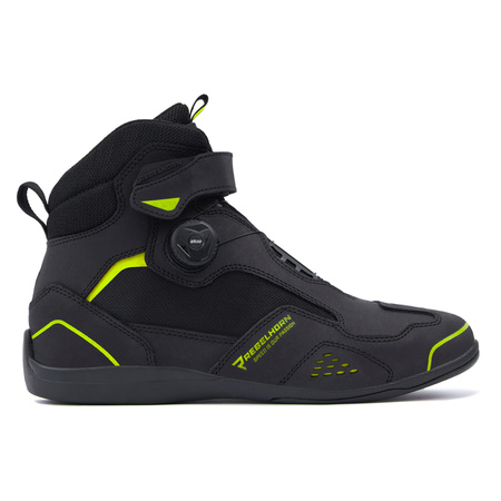 Buty motocyklowe Rebelhorn Spark II Black/Fluo Yellow