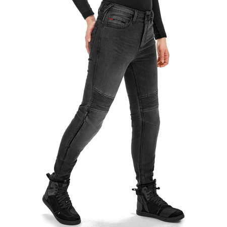 Jeansy motocyklowe Shima Zenith Lady Black