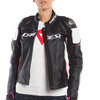 Kurtka Dainese Racing 3 Lady czarny/biały/fuksja