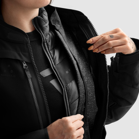 Kurtka motocyklowa Rebelhorn Hardy 3.0 Lady Black