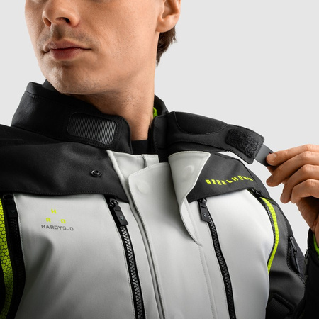 Kurtka Rebelhorn Hardy 3.0 Black/Grey/Fluo Yellow