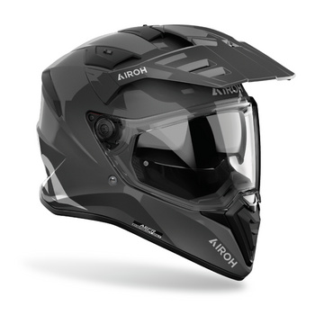 Kask motocyklowy Airoh BADX-X Color Dark Grey Gloss