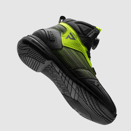 Buty motocyklowe Rebelhorn Core Black/Fluo Yellow