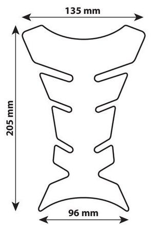 LAMPA Pro-Tank X1 tank pad Carbon