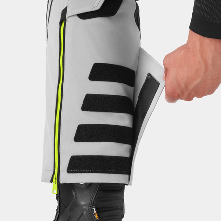 Spodnie motocyklowe Shima Hero 3.0 G2 Grey/Fluo
