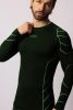 Koszulka termoaktywna Spaio Rapid z długim rękawem Black/Green