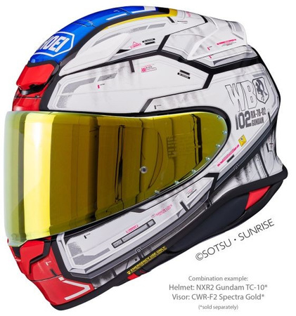 Kask Shoei NXR 2 Gundam TC-10