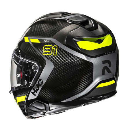 Kask HJC RPHA 91 Carbon Lagos Black/Yellow