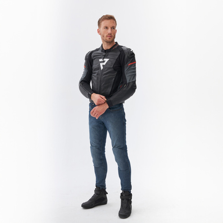 Kurtka Rebelhorn Veloce Black/Grey/Fluo Red