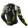 Kurtka motocyklowa Rebelhorn Inferno Black White Fluo Yellow