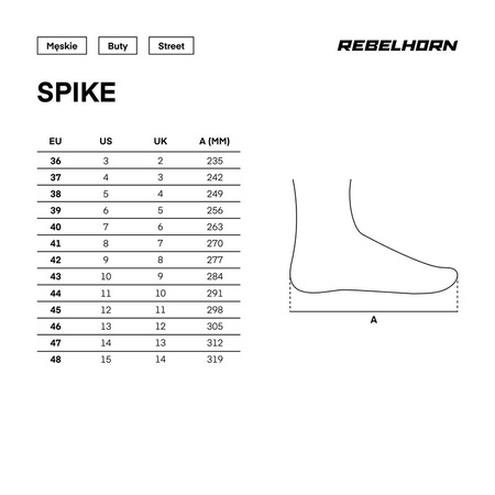 Buty motocyklowe Rebelhorn Spike Grey/Black Sole