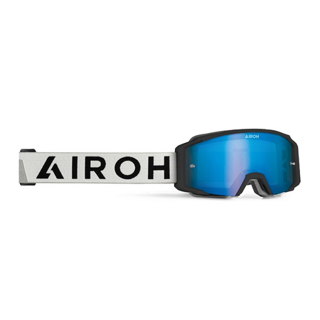 Gogle motocyklowe Airoh Blast XR1 Black Matt Szyba Blue Mirrored