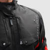 Kurtka Rebelhorn Hiker IV Black/Dark Grey/Red