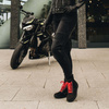 Jeansy motocyklowe Ozone Agness II Lady Washed Black