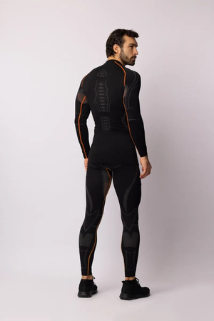 Koszulka termoaktywna Spaio Extreme Pro Black/Orange