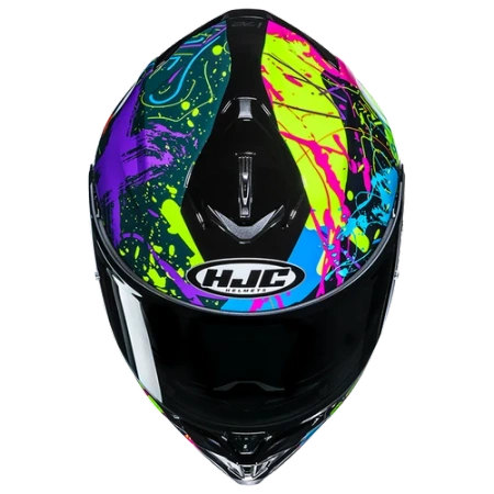 Kask HJC I72 Electra Yellow Blue