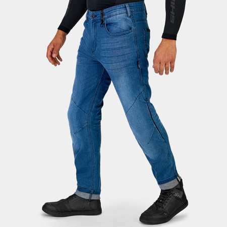 Jeansy motocyklowe Shima Rider Blue