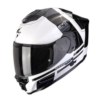 Kask Scorpion Exo-1500 Air Dual White/Black/Blue