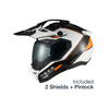 Kask motocyklowy Nexx X.Rally Raid White/Orange