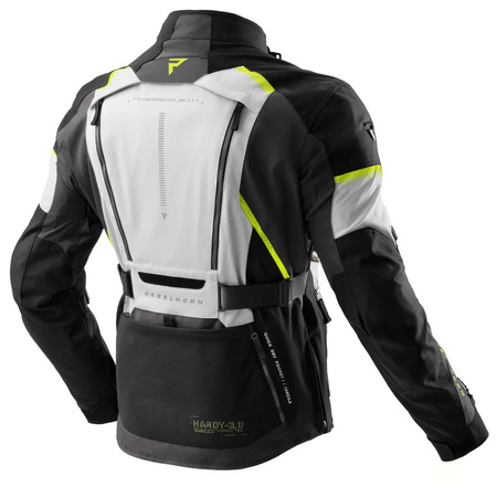 Kurtka Rebelhorn Hardy 3.0 Black/Grey/Fluo Yellow