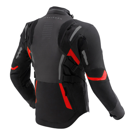 Kurtka Rebelhorn Hiker IV Black/Dark Grey/Red